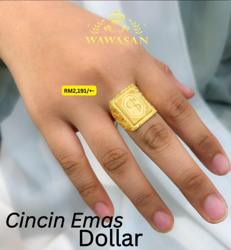 Cincin Emas Dollar